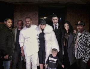 Kim, Kanye and North Visit Dan White's Magic Show